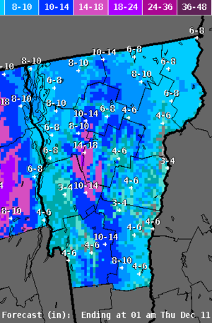 Heavy snow falls on Vermont — good for base-building - SkiMaven