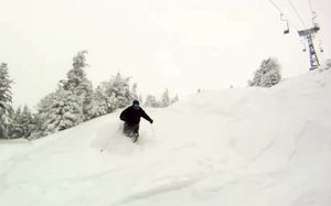 New snow in Vermont