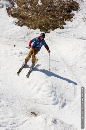 Spring skiing in Vermont