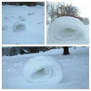 Snow rollers