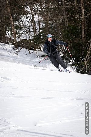 Earning ski turns in Vermont