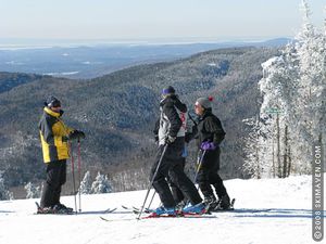 Skiing at Bolton Valley Resort in Vermont