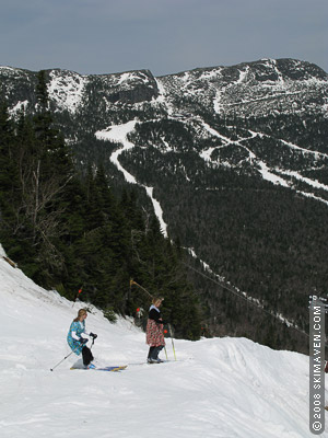 Spring skiing on Mt. Mansfield/Stowe