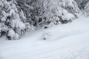 New snow at Sugarbush, Vermont